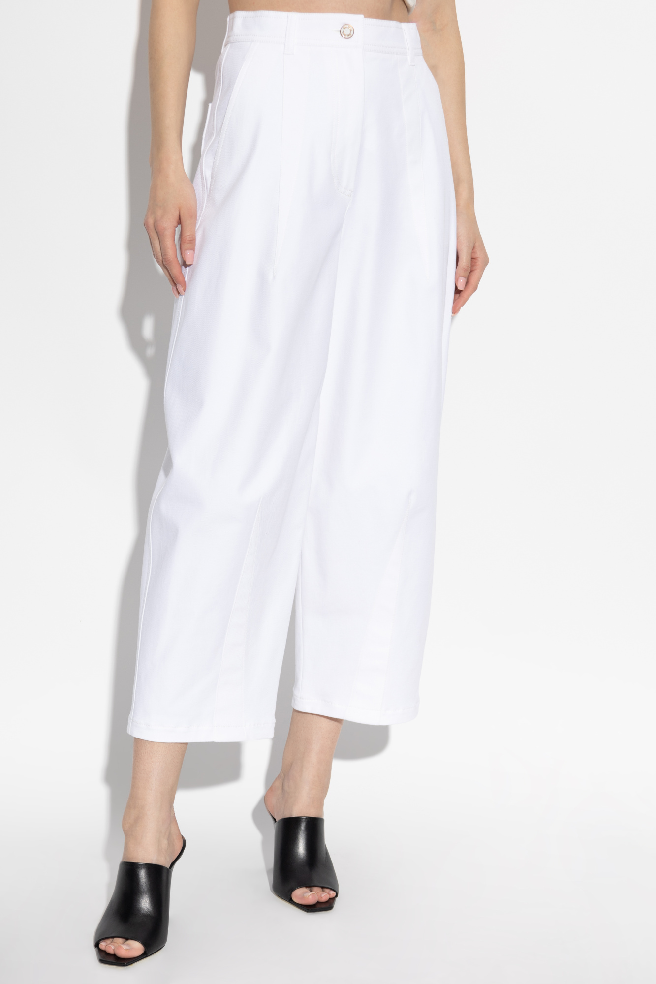 パンツ Max Mara SS25 MINA BALOON TROUSERS (2511131042600 001) Max Mara Pants Mina | Women's Clothing | Vitkac